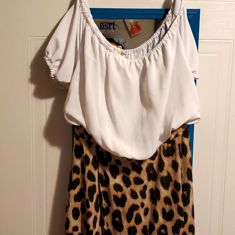 Off shoulder dress